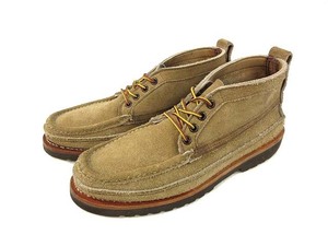 ラッセル モカシン Russell Moccasin スポーティング クレー チャッカ ブーツ ララミー スエード ベージュ 8D メンズ