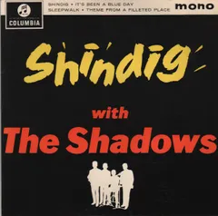 英7" Shadows Shindig With The Shadows SEG8286 Columbia /00080