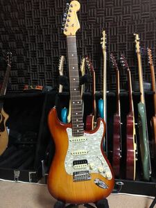 Fender USA American PRO Stratocaster HSS SHAW MN SSB 2017年製 フェンダー エレキギター