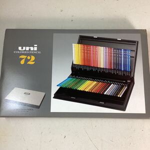 Tn415 uni COLORED PENCIL 72 MITSUBISHI PENCIL 色鉛筆 ユニカラー 72色 ケース付き 再出品