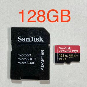 ★ 128GB SanDisk Extreme PRO microSDXCカード ★ microSDカード サンディスク エクストリームプロ マイクロSD