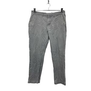 J.CREW チノパンツ W34 ジェークルー グレー コットン 古着卸 アメリカ仕入 2309-1238