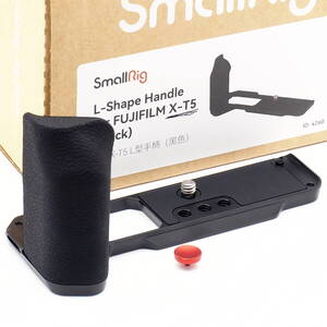 SmallRig 4260 BLACK L型グリップ for FUJIFILM X-T5 アルカスイスクイックリリースプレート対応 シャッターボタン付 MHG-XT5 より激安！