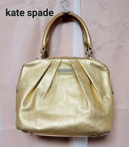 【kate spade】ケイトスペード ハンドバッグ ゴールド