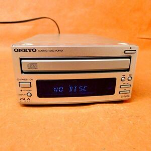 d★032 ONKYO CDプレーヤー C-701A オンキョウ サイズ:幅約15.5cm 高さ約8cm 奥行約28cm/80