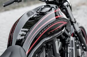 2002-2017V-ROD用エアクリーナーボックスカバーキット タンクカバー　ナイトロッド　ブイロッド Night vRod VRSCD VRSCDX Muscle VRSCF