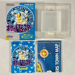 ニンテンドーゲームボーイソフト ポケットモンスター 青 カセット無し　(管理番号：OKU5755)