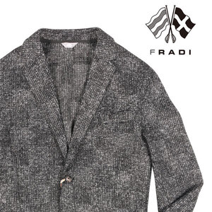 【Winter Sale ～1/19】 FRADI（フラディ） ジャケット KIAN WN5861 ダークグレー x グレー 50 24214 【W24216】