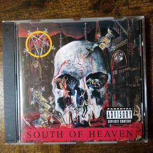 【輸入盤CD】SLAYER　SOUTH OF HEAVEN　2013年リマスターEU盤　管理番号J