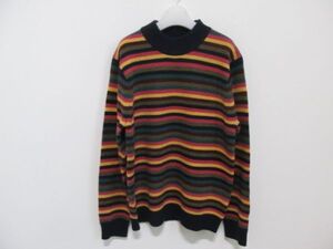 (59045)UNIQLO JW ANDERSON JWアンダーソン　プレミアムラム　モックネックセーター　ニット　ネイビー系　160　タグ付き