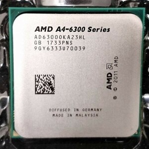AMD A4-6300 1C 3.7GHz 1MB DDR3-1600 65W