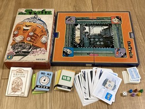 ★レアボードゲーム 特急大百科ゲーム エポック社 プレイヤング4 the Train play young4 欠品無し Y