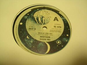 ●Reggae Lovers Rock 12inch●MOTION/ WALK ON BY