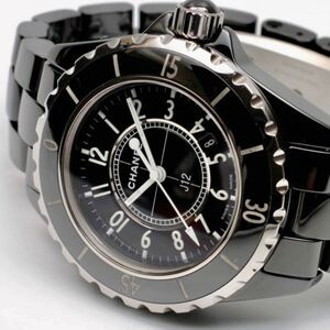 ◆◆◆CHANEL シャネル　J12 ブラックセラミック　腕時計　定番ブラック　正規品