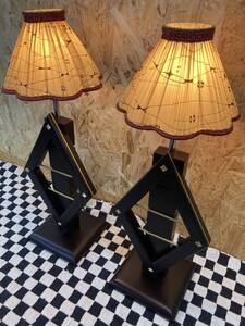 302 SPUTNIK ATOMIC SHADE LAMP PAIR スプートニク　アトミック　シェードランプ2セット　50s 60sミッドセンチュリー　ヴィンテージ