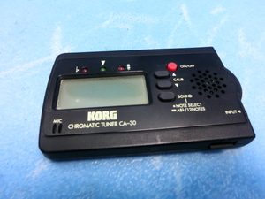 F343　KORG　コルグ　ベース　チューナー　GA-30 GUITAR BASS TUNER