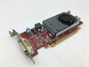 l【ジャンク】グラフィックボード PCI Express LowProfile V230 2画面RGB出力ケーブル付き