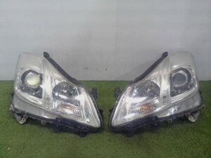 ★トヨタ GRS200 GRS202 200系 クラウンロイヤル 前期 純正 HID ヘッドライト ヘッドランプ 左右セット スタンレー 30-341