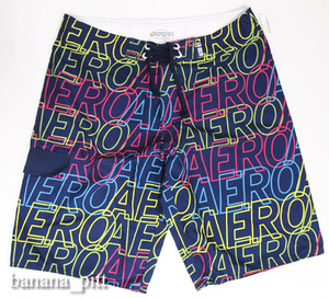 アメリカ直輸入!! 海パン■AEROPOSTALE■34サイズ：サーフパンツ　　　　　　／水着／メンズ／エアロ／エアロポステール