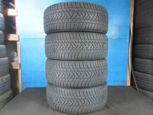 21インチ冬 2019年製 ピレリ PIRELLI SCORPIONWINTER スコーピオンウィンター 275/45R21 110V 4本 №2418F 室内保管 スタッドレス冬タイヤ