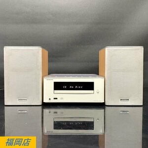 ONKYO CR-U3 オンキョー CD/USBレシーバーシステム CD、LINE、Bluetooth 動作/状態説明あり 〆◆現状品【福岡】