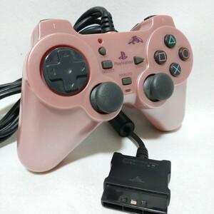 動作品　PS2 コントローラー 匠 ピンク Fujiwork アナログコントローラー　(プレステ2 連射 SONY Controller)