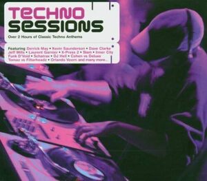 貴重廃盤 Techno Sessions テクノ名曲満載　2枚組　E-Dancer Schatrax Chicken Lips Laurent Garnier Carl Taylor Bryan Zentz 