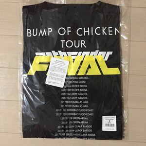 【新品 未開封】BUMP OF CHICKEN TOUR 2017-2018 PATHFINDER ライブグッズ Final Tシャツ sサイズ 黒 さいたまスーパーアリーナ ファイナル