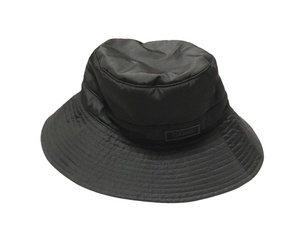 未使用 GANNI Recycled Tech Bucket Hat バケットハット 帽子 黒