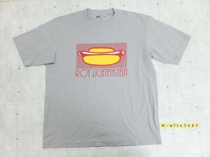 UT ユニクロ ホットドッグ プリント アート Tシャツ