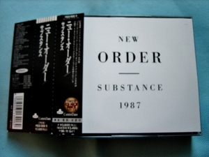 NEW ORDER / SUBSTANCE 1987　　　ニュー・オーダー　　80’S NEW WAVE