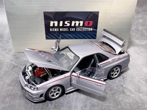 ディーラー限定品 1/18 ニッサン スカイライン GT-R ニスモ Sチューン R34 S1 AUTOart NISSAN SKYLINE NISMO オートアート　日産別注品