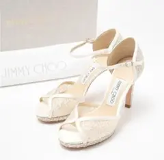 JIMMY CHOO ジミーチュウミュール ブライダル サンダル サイズ36