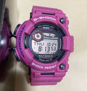 未使用品　G-SHOCK FROGMAN GWF-1000SR-4JF MEN IN SUNRISE PURPLE フロッグマン　サンライズ パープル