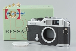 【中古】Voigtlander フォクトレンダー BESSA-R シルバー レンジファインダーフィルムカメラ 元箱付き