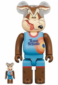 be@rbrick WILE E. COYOTE 100% & 400%ベアブリック ワイリー・コヨーテ medicom toy メディコムトイ space players スペースプレーヤーズ