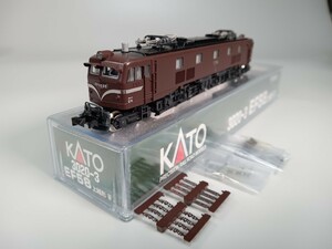 D0421 KATO 3020-3 EF58 上越形 茶 