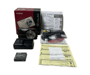 完動品 美品 CASIO デジタルカメラ EXILIM EX-Z450 ブラウン EX-Z450BN 貴重 レア ヴィンテージ 