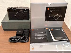 超希少 極美品 付属品完備 ライカ M9-p ブラックペイント Leica M9-p シャッター数11500回以下 関連 Leica M10 M11 M6 レンジファインダー