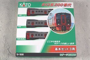 未使用品 KATO Nゲージ 813系 200番代 基本セット 3両 10-1686 鉄道模型 電車 カトー