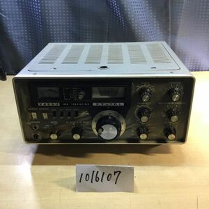 (1016107G) YAESU ヤエス FT-101 アマチュア無線 受信機 15299-B 通信機器　昭和 レトロ 動作未確認 コレクション 八重洲無線 ジャンク品