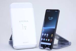 1円～ 良品 スマートフォン SIMフリー 有機EL 4K液晶 ブラック Xperia 1 V XQ-DQ44 Snapdragon 8 Gen2 RAM16GB 512GB 6.5インチ