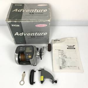 1円スタート RYOBI リョービ Adventure 電動 XS600 電動リール 釣具 アドベンチャー 船用 釣り ジャンク