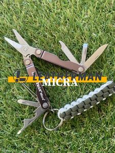 MICRA #034 LEATHERMAN ガンメタ　 レザーマン マルチツール ツールナイフ マイクラ ハサミ