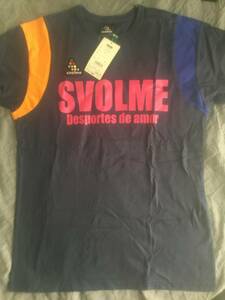 日本製◆SVOLME スポルメTシャツ　サイズL　ネイビー　新品