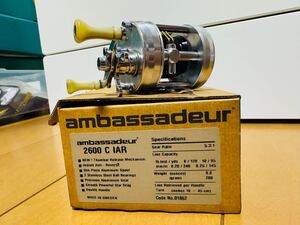 Ambassadeur 2600C アンバサダー Abu 中古品　当時モノ アブガルシア