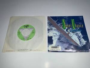 【中古EPレコード】1986 OMEGA TRIBE (オメガトライブ)　Super Chance／Navigator　カルロス・トシキ【シティポップ】★試聴済み★