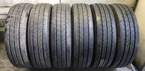 バリ溝9.5mm! 送料無料　205/70R17.5 115/113L LT(ダンロップ)ENASAVE SPLT38 6本　A.1