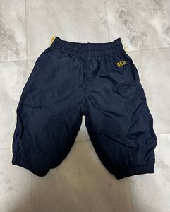 GAP 70cm 80cm 　 ナイロンパンツ　 6-12month　裏地メッシュ　ネイビー