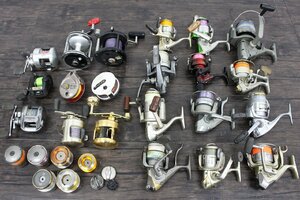 【行董】リールまとめ SHIMANO BB-X 3000EV/ULTEGRA 1000 XT3000/2500LBC/チヌ606D/Pinnacle/RYOBI 他多数 釣り道具 ※ゆうパ※ AZ525BOT64